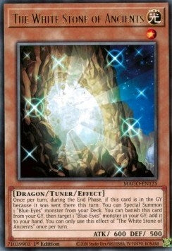 Image for The White Stone of Ancients (MAGO-EN125) (Maximum Gold) - YuGiOh