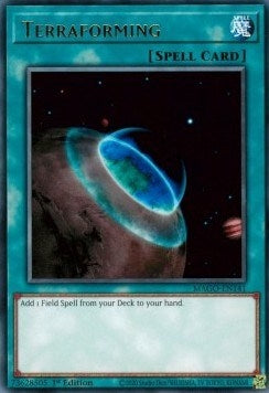 Image for Terraforming (MAGO-EN141) (Maximum Gold) - YuGiOh