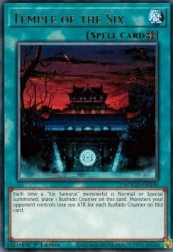 Image for Temple of the Six (MAGO-EN146) (Maximum Gold) - YuGiOh