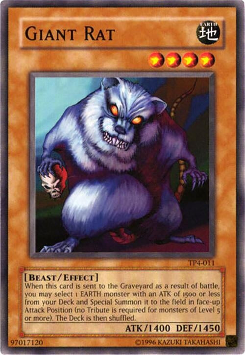 Image for Giant Rat (TP4-011) (Tournament Pack 4) - YuGiOh