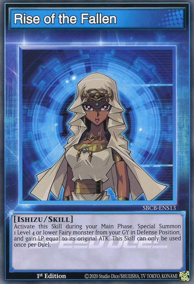 Image for Rise of the Fallen (SBCB-ENS13) (Speed Duel: Battle City Box) - YuGiOh