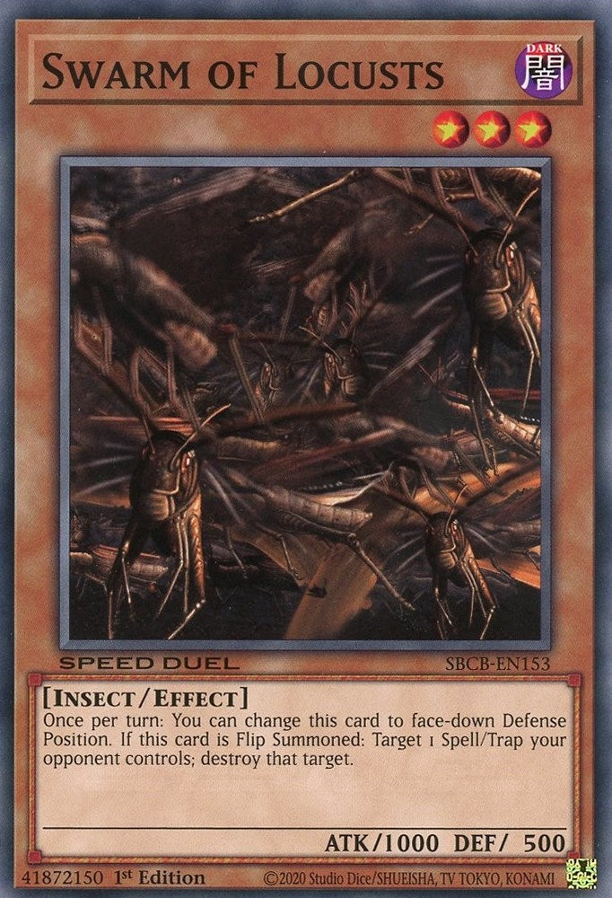 Image for Swarm of Locusts (SBCB-EN153) (Speed Duel: Battle City Box) - YuGiOh