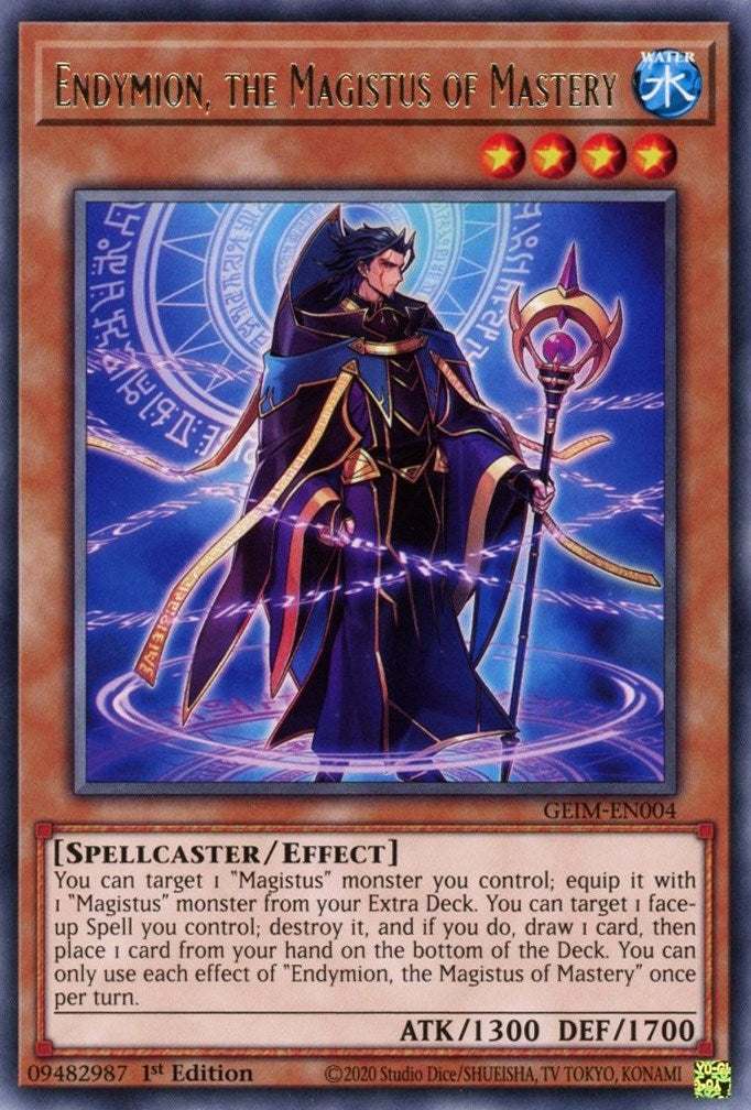 Image for Endymion, the Magistus of Mastery (GEIM-EN004) (Genesis Impact) - YuGiOh