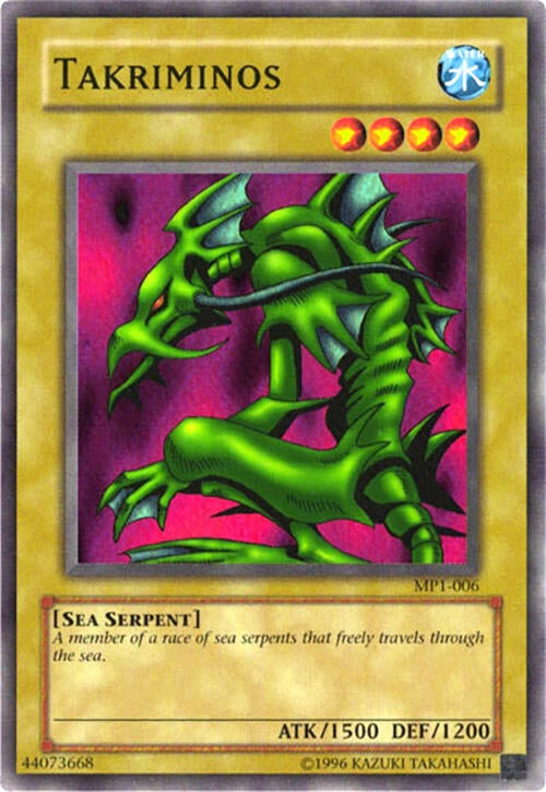 Image for Takriminos (MP1-006) (McDonald's Promo) - YuGiOh