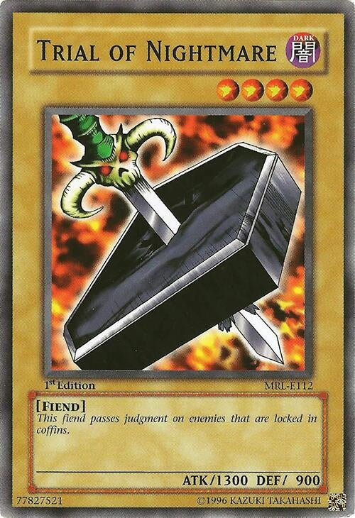 Image for Trial of Nightmare (MRL-E112) (Magic Ruler) - YuGiOh