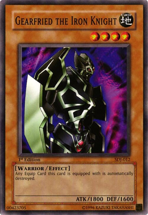 Image for Gearfried the Iron Knight (SDJ-012) (Starter Deck: Joey) - YuGiOh
