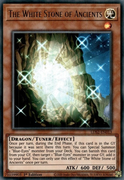 Image for The White Stone of Ancients (LDS2-EN013) (Legendary Duelists: Season 2) - YuGiOh