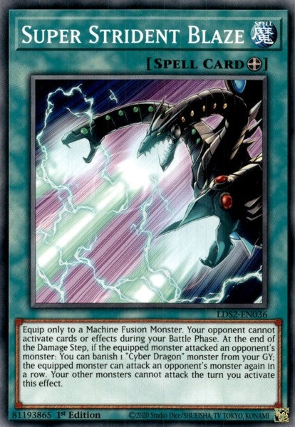 Image for Super Strident Blaze (LDS2-EN036) (Legendary Duelists: Season 2) - YuGiOh