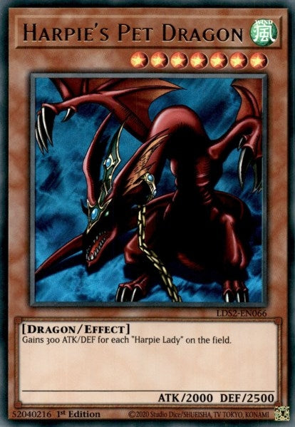 Image for Harpie's Pet Dragon (LDS2-EN066) (Legendary Duelists: Season 2) - YuGiOh