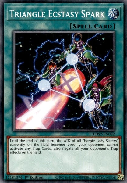 Image for Triangle Ecstasy Spark (LDS2-EN082) (Legendary Duelists: Season 2) - YuGiOh