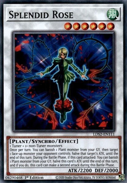 Image for Splendid Rose (LDS2-EN111) (Legendary Duelists: Season 2) - YuGiOh