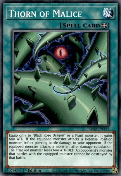 Image for Thorn of Malice (LDS2-EN117) (Legendary Duelists: Season 2) - YuGiOh
