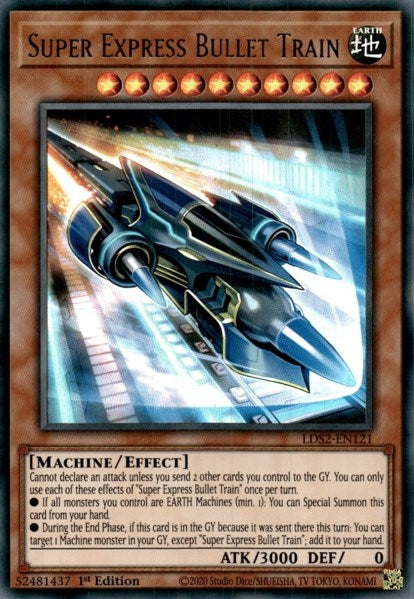 Image for Super Express Bullet Train (LDS2-EN121) (Legendary Duelists: Season 2) - YuGiOh