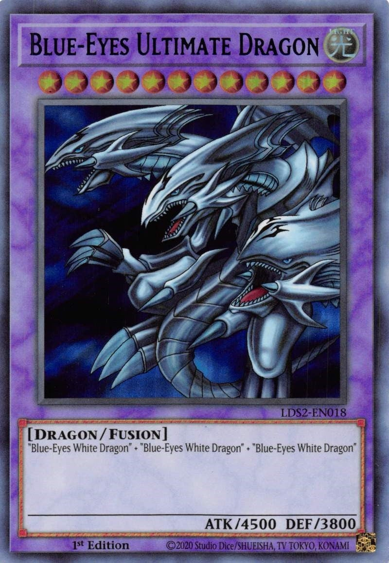 Image for Blue-Eyes Ultimate Dragon (Blue) (LDS2-EN018) (Legendary Duelists: Season 2) - YuGiOh