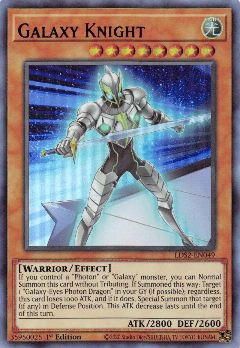 Image for Galaxy Knight (Purple) (LDS2-EN049) (Legendary Duelists: Season 2) - YuGiOh