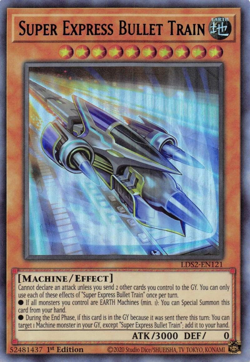 Image for Super Express Bullet Train (Blue) (LDS2-EN121) (Legendary Duelists: Season 2) - YuGiOh