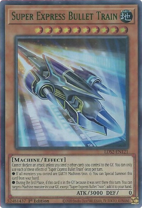 Image for Super Express Bullet Train (Green) (LDS2-EN121) (Legendary Duelists: Season 2) - YuGiOh