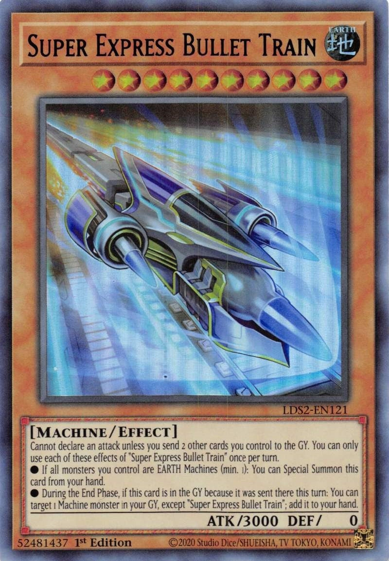 Image for Super Express Bullet Train (Purple) (LDS2-EN121) (Legendary Duelists: Season 2) - YuGiOh