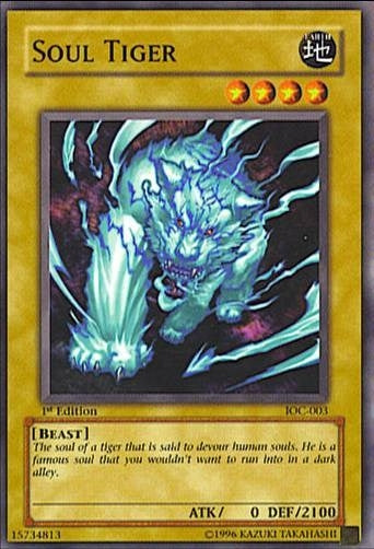 Image for Soul Tiger (IOC-003) (Invasion of Chaos) - YuGiOh