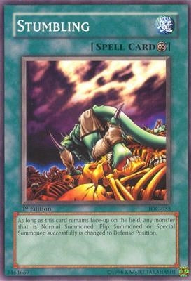 Image for Stumbling (IOC-035) (Invasion of Chaos) - YuGiOh