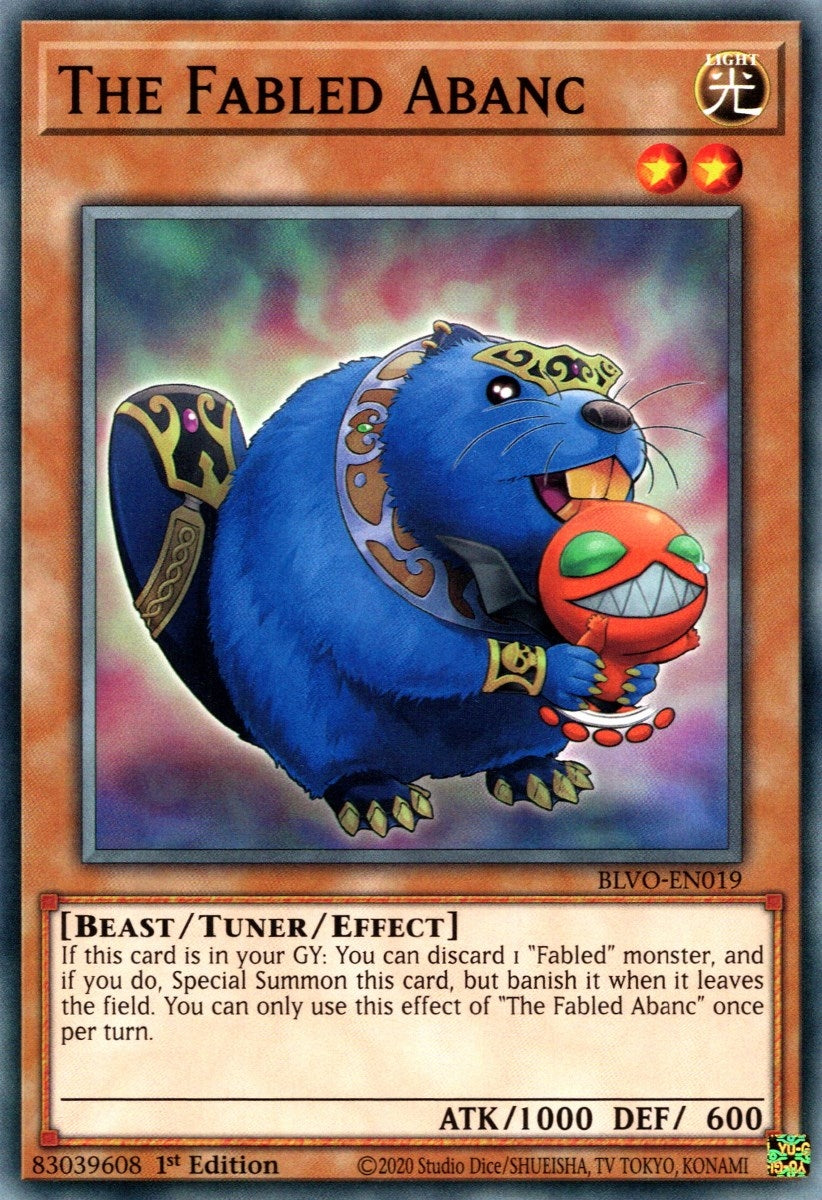 Image for The Fabled Abanc (BLVO-EN019) (Blazing Vortex) - YuGiOh