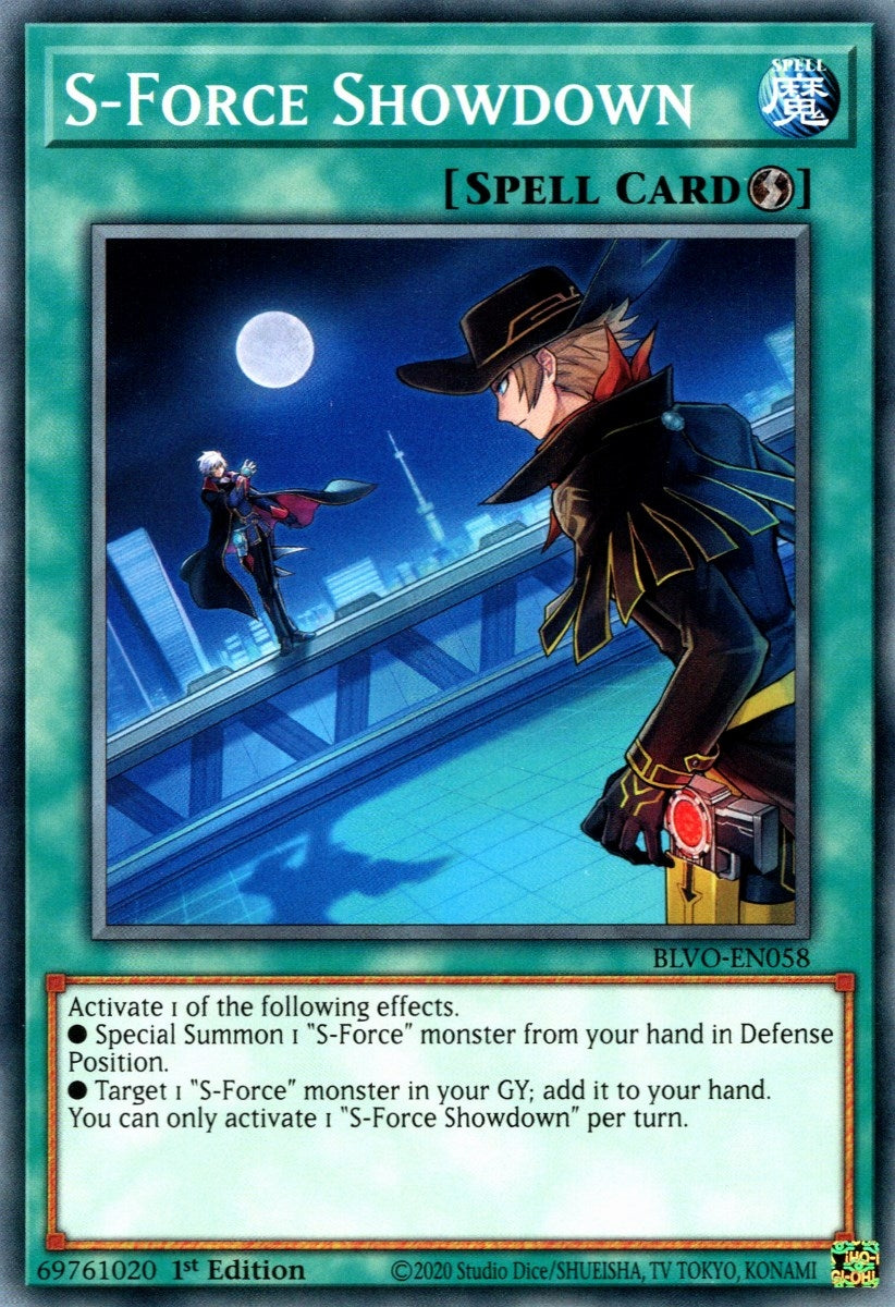 Image for S-Force Showdown (BLVO-EN058) (Blazing Vortex) - YuGiOh