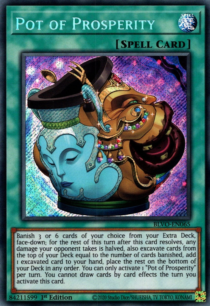 Image for Pot of Prosperity (BLVO-EN065) (Blazing Vortex) - YuGiOh