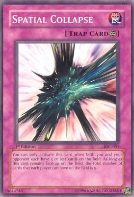 Image for Spatial Collapse (IOC-051) (Invasion of Chaos) - YuGiOh