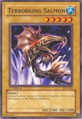 Image for Terrorking Salmon (IOC-060) (Invasion of Chaos) - YuGiOh