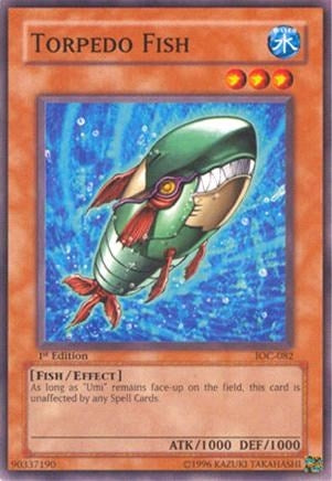 Image for Torpedo Fish (IOC-082) (Invasion of Chaos) - YuGiOh