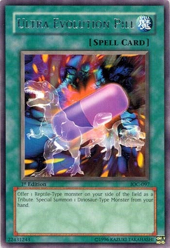 Image for Ultra Evolution Pill (IOC-097) (Invasion of Chaos) - YuGiOh