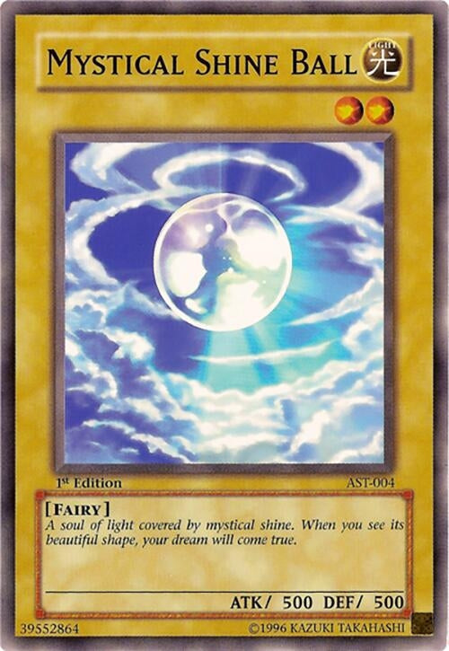 Image for Mystical Shine Ball (AST-004) (Ancient Sanctuary) - YuGiOh