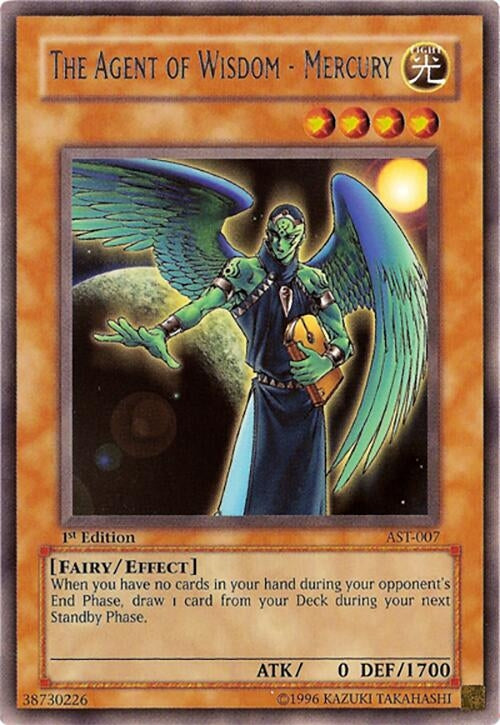 Image for The Agent of Wisdom - Mercury (AST-007) (Ancient Sanctuary) - YuGiOh