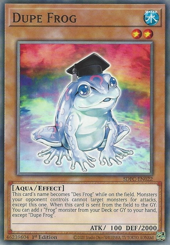 Image for Dupe Frog (SDFC-EN022) (Structure Deck: Freezing Chains) - YuGiOh
