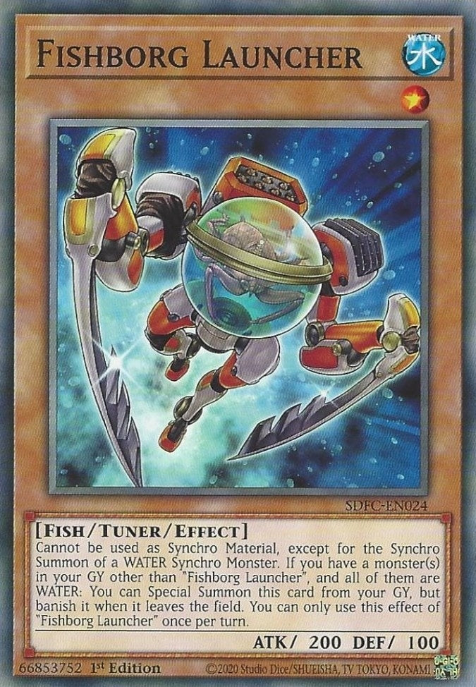 Image for Fishborg Launcher (SDFC-EN024) (Structure Deck: Freezing Chains) - YuGiOh