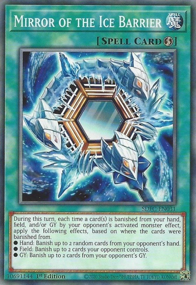 Image for Mirror of the Ice Barrier (SDFC-EN031) (Structure Deck: Freezing Chains) - YuGiOh