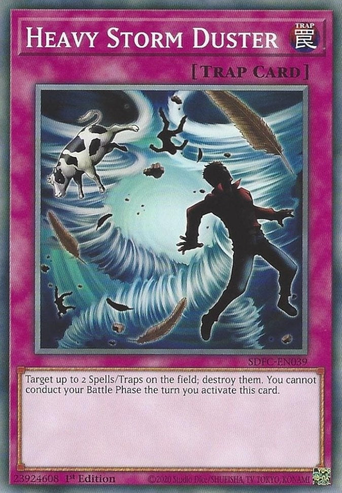Image for Heavy Storm Duster (SDFC-EN039) (Structure Deck: Freezing Chains) - YuGiOh