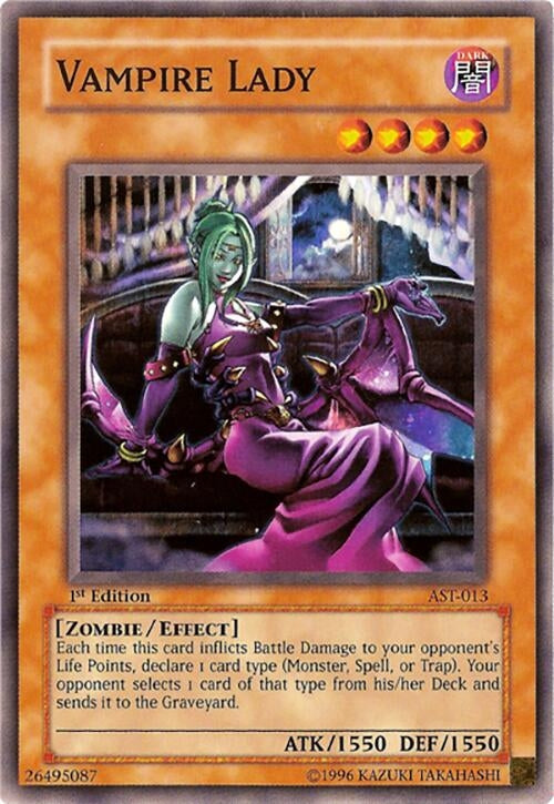 Image for Vampire Lady (AST-013) (Ancient Sanctuary) - YuGiOh