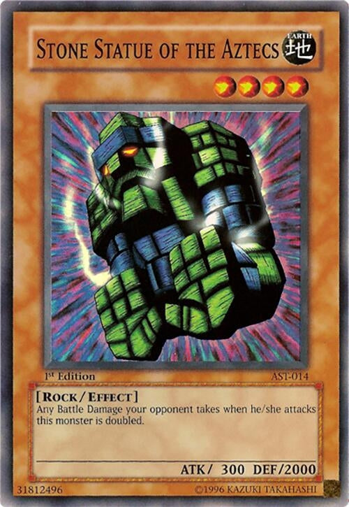 Image for Stone Statue of the Aztecs (AST-014) (Ancient Sanctuary) - YuGiOh
