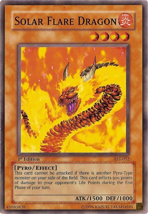 Image for Solar Flare Dragon (AST-032) (Ancient Sanctuary) - YuGiOh