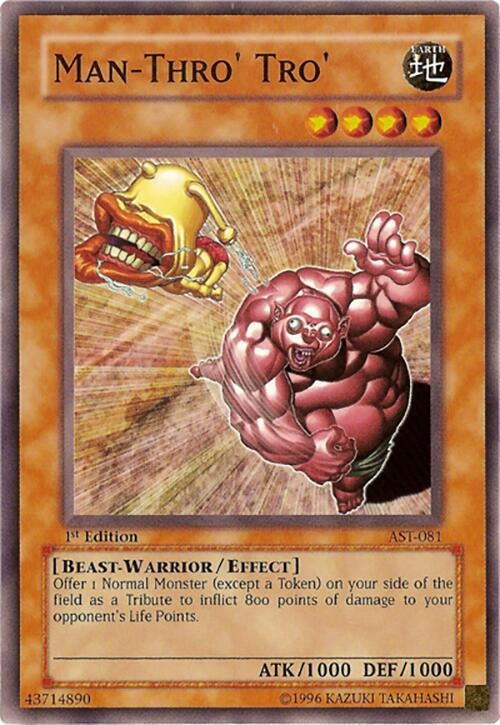 Image for Man-Thro' Tro' (AST-081) (Ancient Sanctuary) - YuGiOh