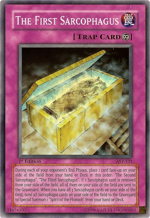 Image for The First Sarcophagus (AST-101) (Ancient Sanctuary) - YuGiOh