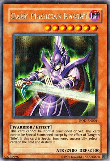 Image for Dark Magician Knight (Reshef of Destruction) (Secret Rare) (ROD-EN001) (Yu-Gi-Oh! Video Game Promotional Cards) - YuGiOh