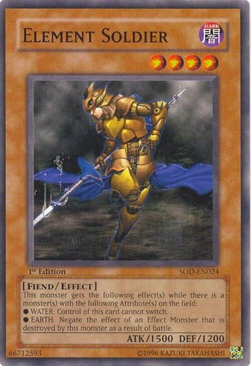 Image for Element Soldier (SOD-EN024) (Soul of the Duelist) - YuGiOh