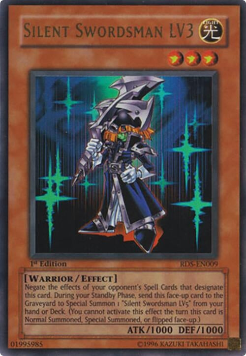 Image for Silent Swordsman LV3 (RDS-EN009) (Rise of Destiny) - YuGiOh