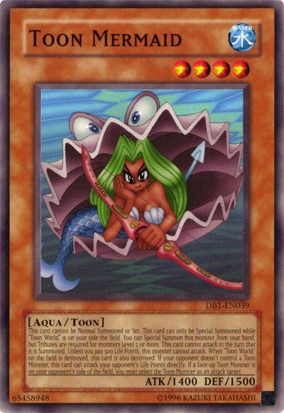 Image for Toon Mermaid (DB1-EN039) (Dark Beginning 1) - YuGiOh