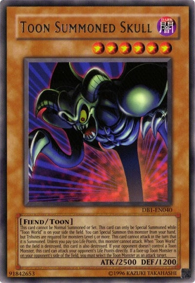 Image for Toon Summoned Skull (DB1-EN040) (Dark Beginning 1) - YuGiOh