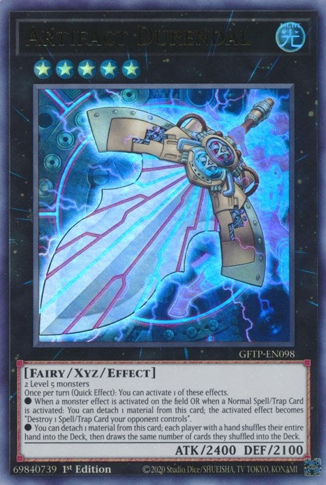 Image for Artifact Durendal (GFTP-EN098) (Ghosts From the Past) - YuGiOh