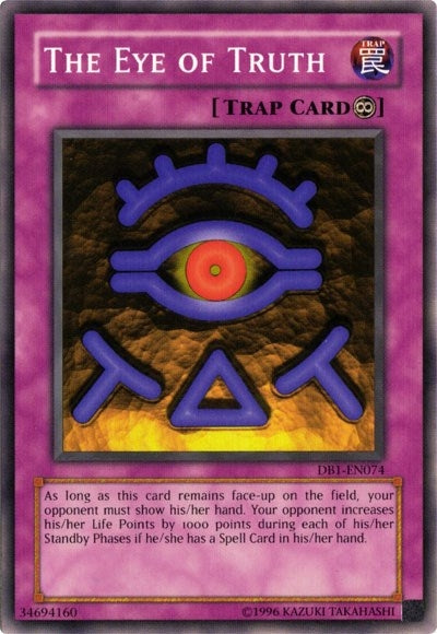Image for The Eye of Truth (DB1-EN074) (Dark Beginning 1) - YuGiOh
