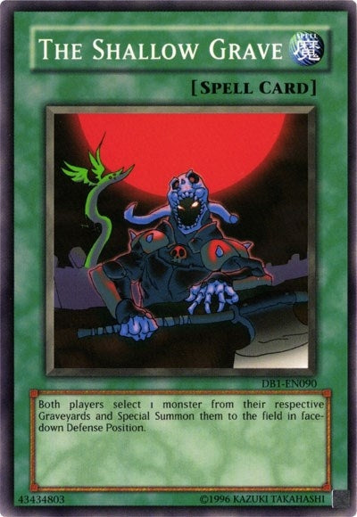 Image for The Shallow Grave (DB1-EN090) (Dark Beginning 1) - YuGiOh